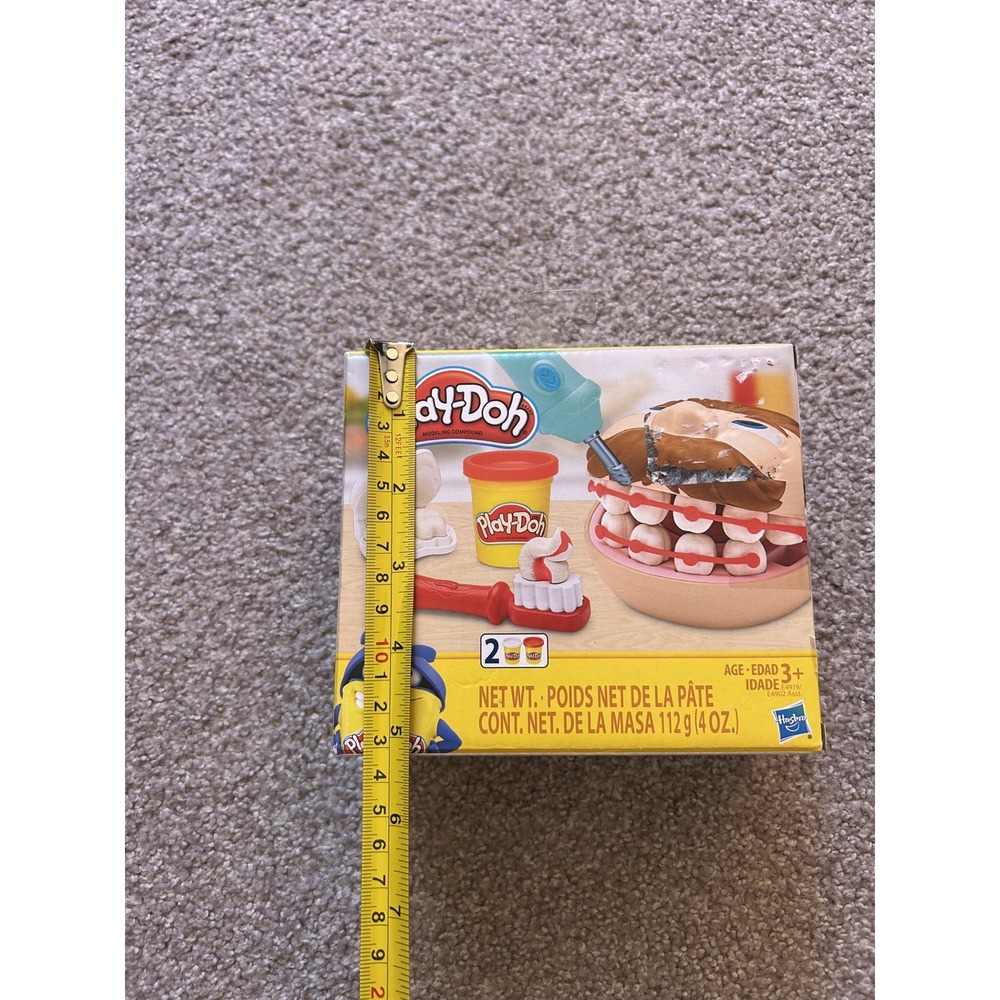 Play-Doh Drill n Fill Dentist Toy Set Kids OS Yellow New Hasbro E4919 Creative - Picture 6 of 6